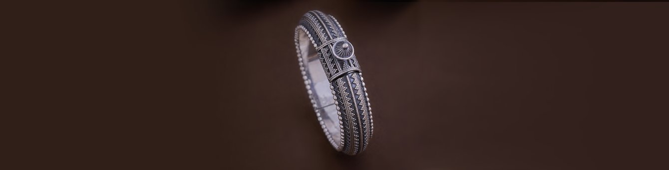 Silver Bangles