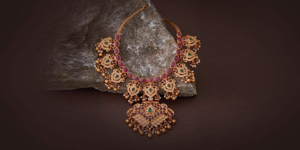 92.5 Silver Temple Jewellery