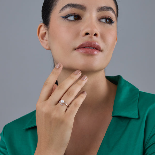 Trendy Zircon Finger Ring Trendy Finger Ring 184505