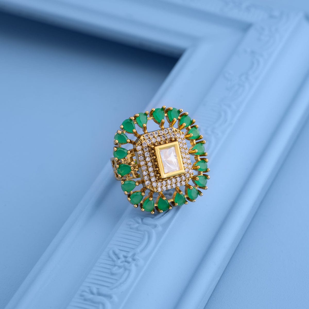 Kundan Finger Ring Kundan Finger Ring 193673