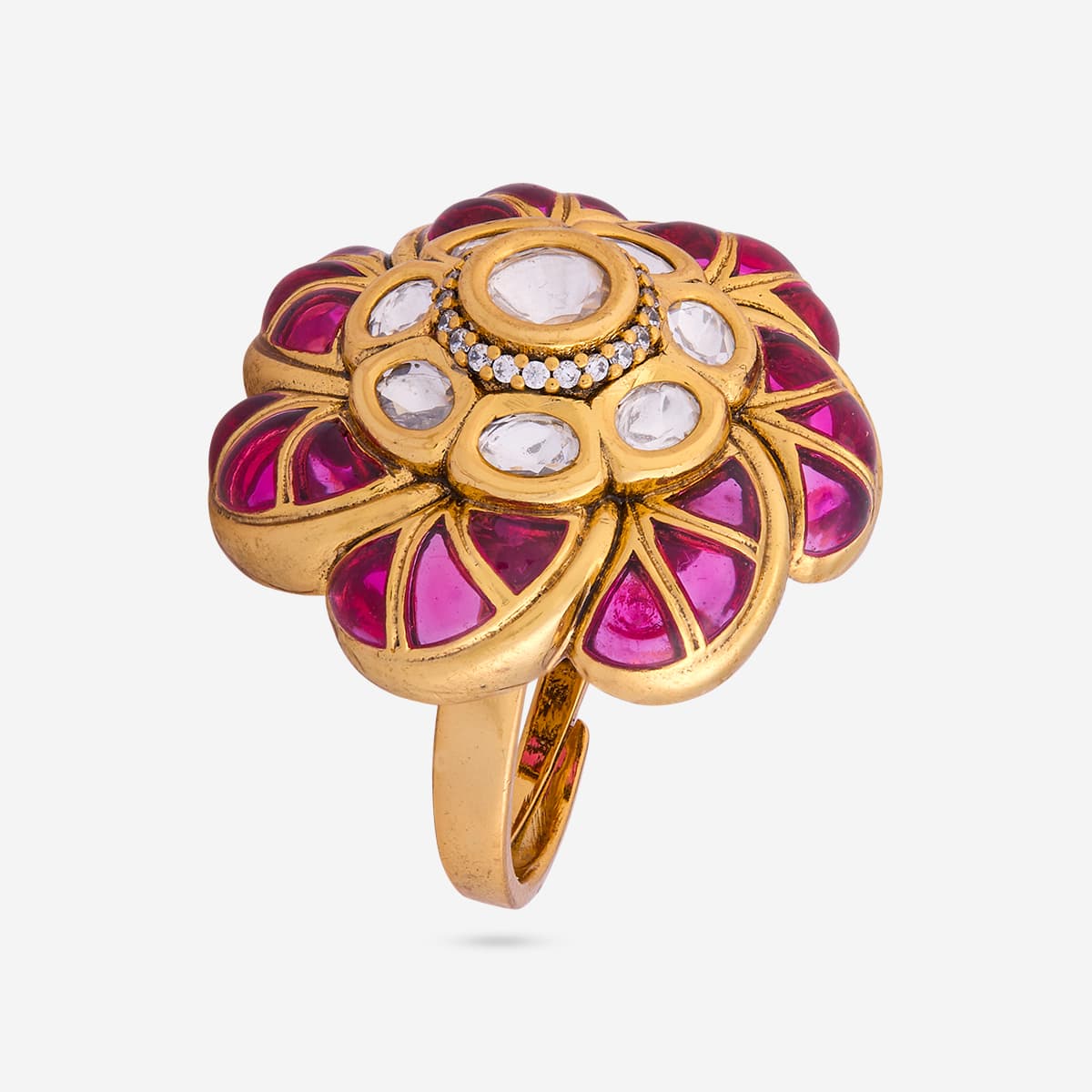 Kundan Finger Ring Kundan Finger Ring 196786