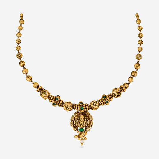 Silver Temple Necklace 201118