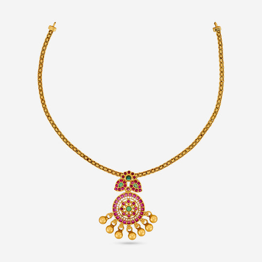 Silver Temple Necklace 201403