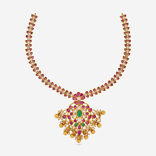 Silver Temple Necklace 201405