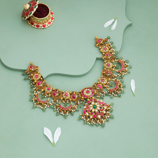 Silver Temple Necklace 201407