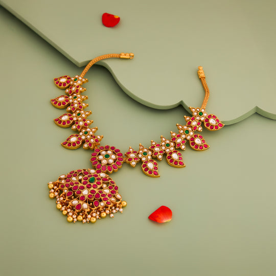 Silver Temple Necklace 201411