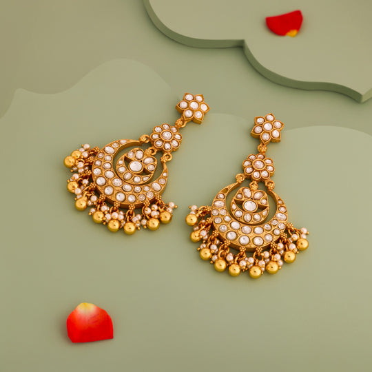 Silver Temple Earring 201413
