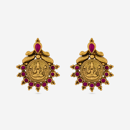 Silver Temple Earring 201415