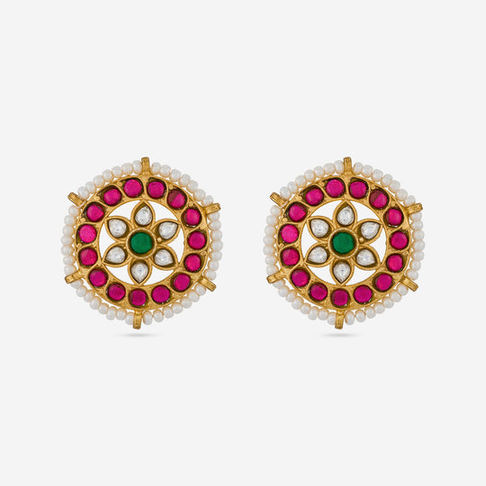 Silver Temple Earring 201417