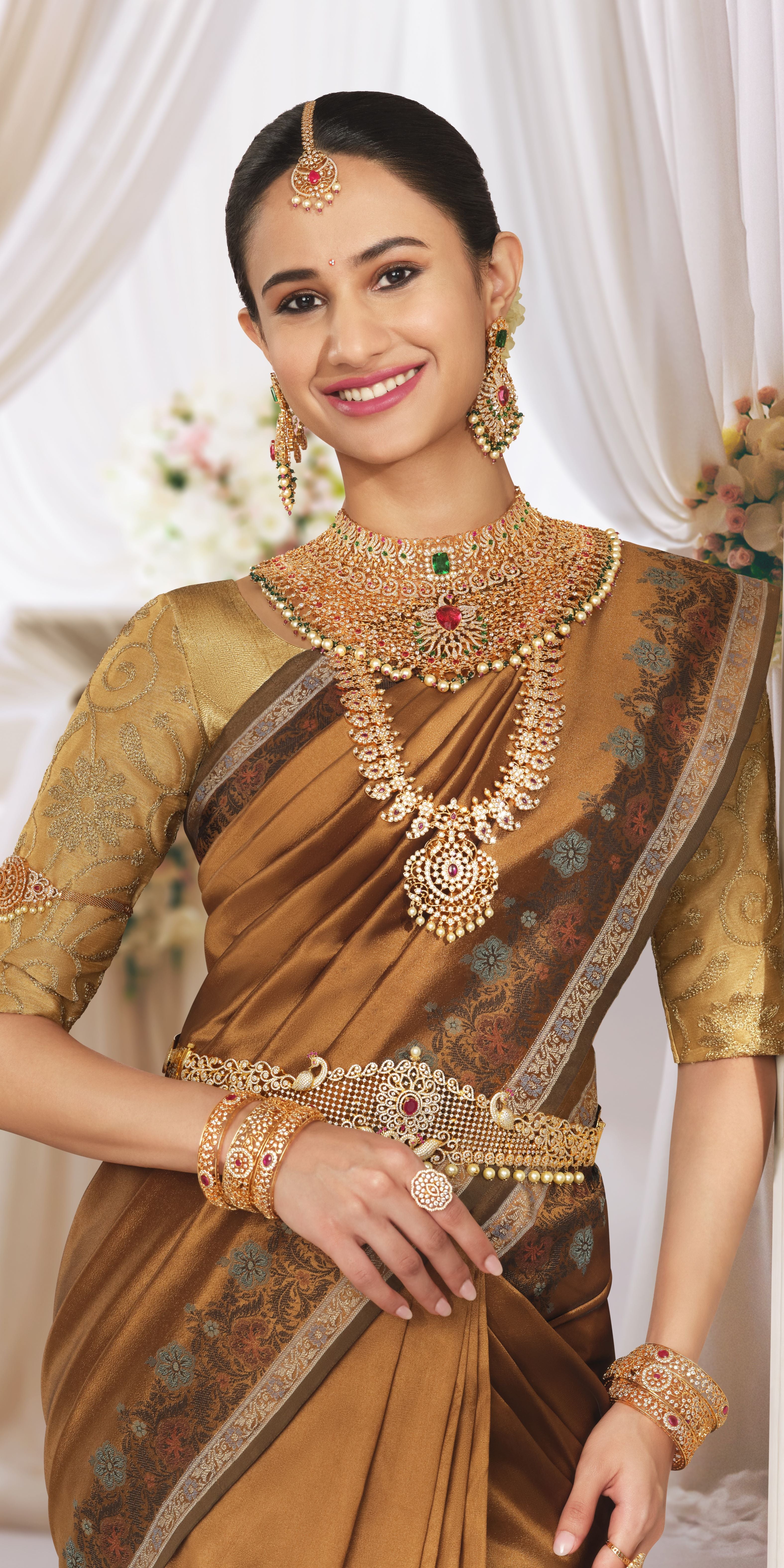Gold Wedding Necklace Sets Online Shopping for Women at Low Prices