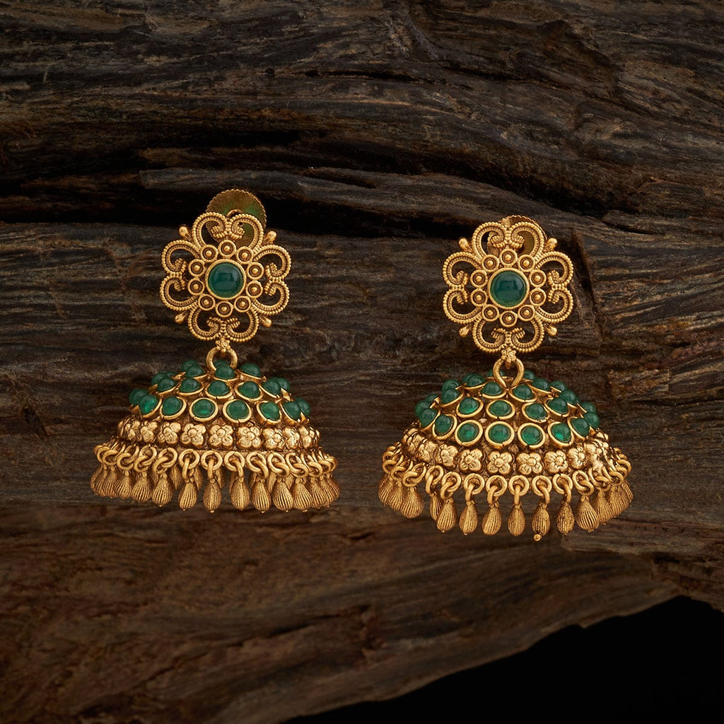 antique earring green gold antique earring 160218