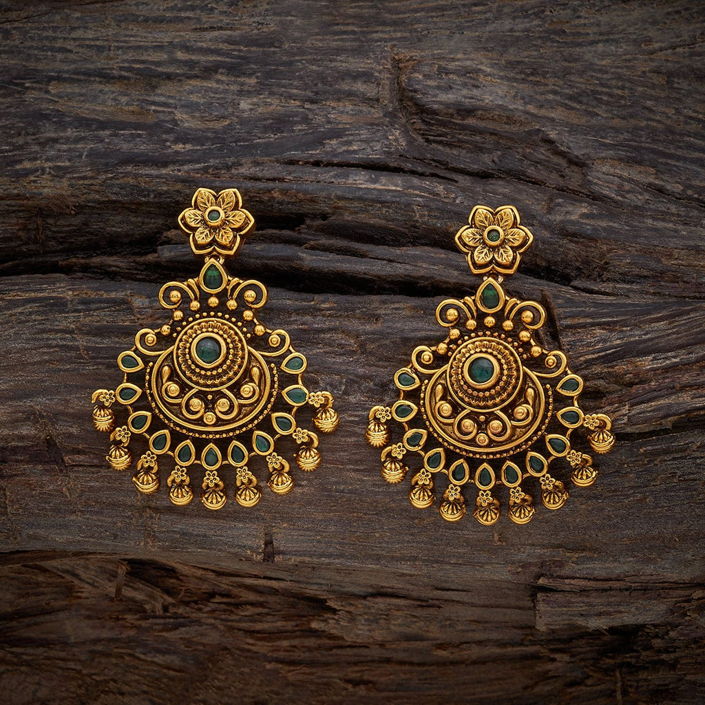 Gorgeous Big Royal Flower With Traditional Jhumka Earrings – Amonroo
