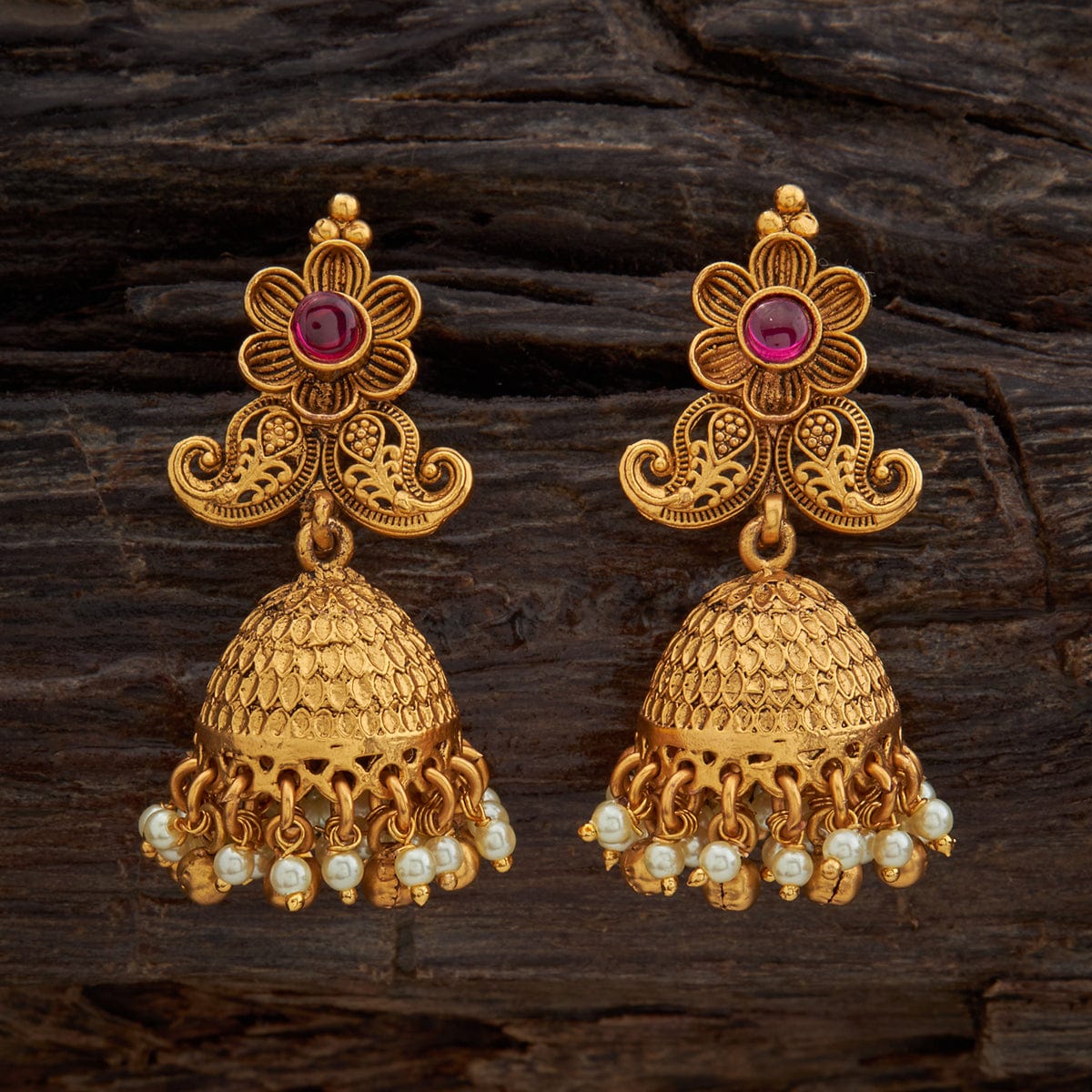 Shop Antique Earrings Online For Women-Kushal's Fashion Jewellery – Page 2  | Gold earrings models, Gold earrings designs, Gold jhumka earrings