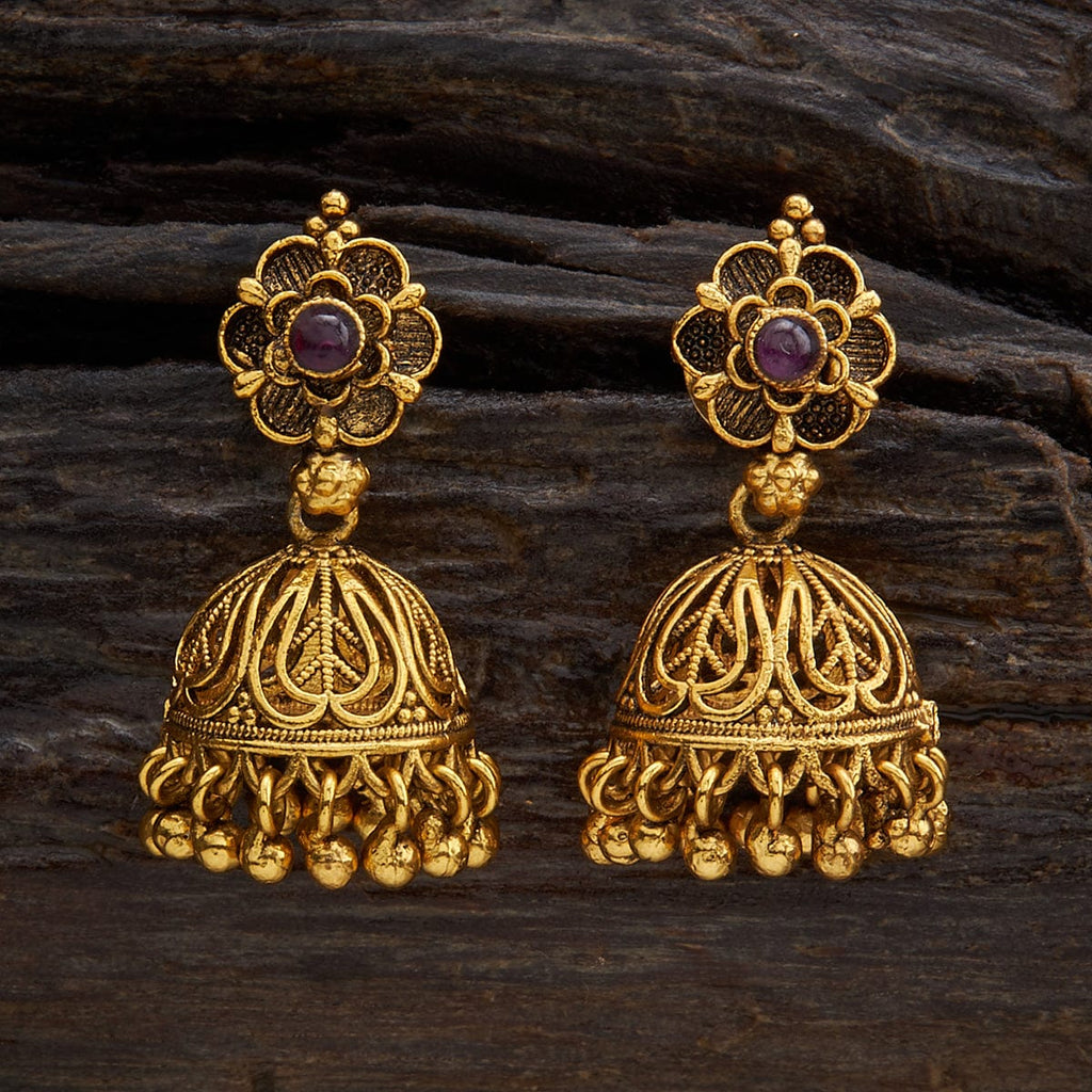 Buy Silvermerc Design Gold Plated Gold (Women) Jhumka Stud Earrings (Pack  of 2) Online at Best Prices in India - JioMart.