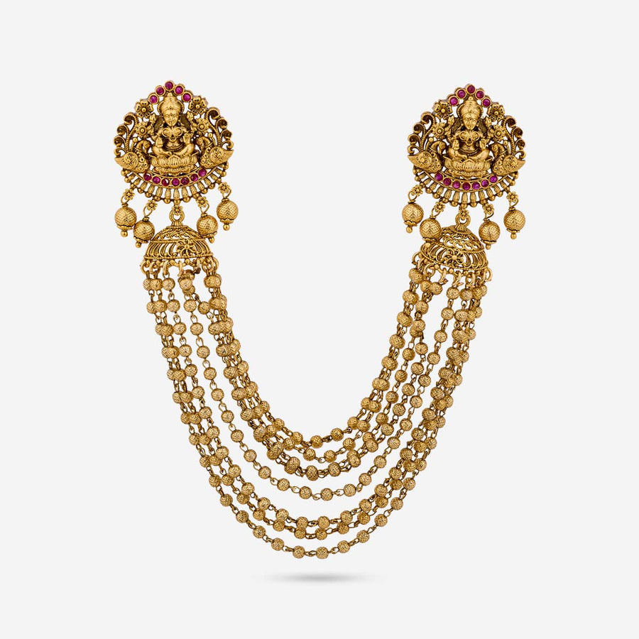 Antique Hair Brooch 187087