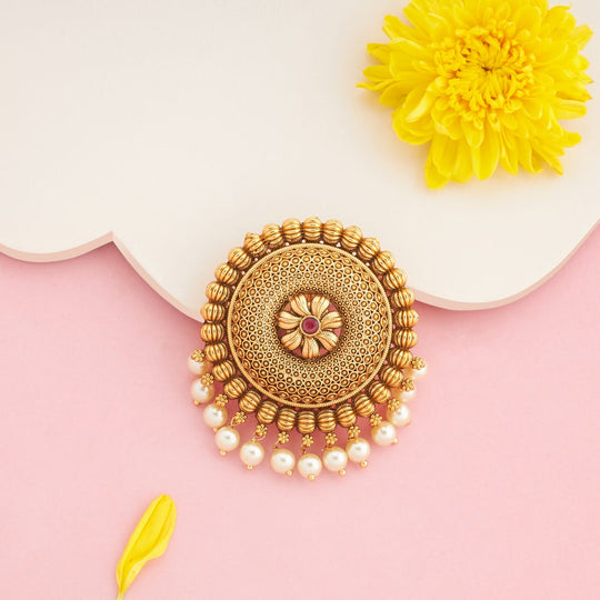 Antique Hair Brooch Antique Hair Brooch 201029