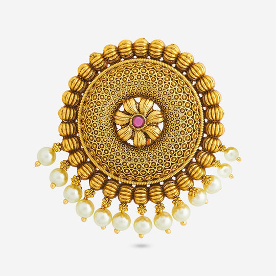 Antique Hair Brooch Antique Hair Brooch 201029
