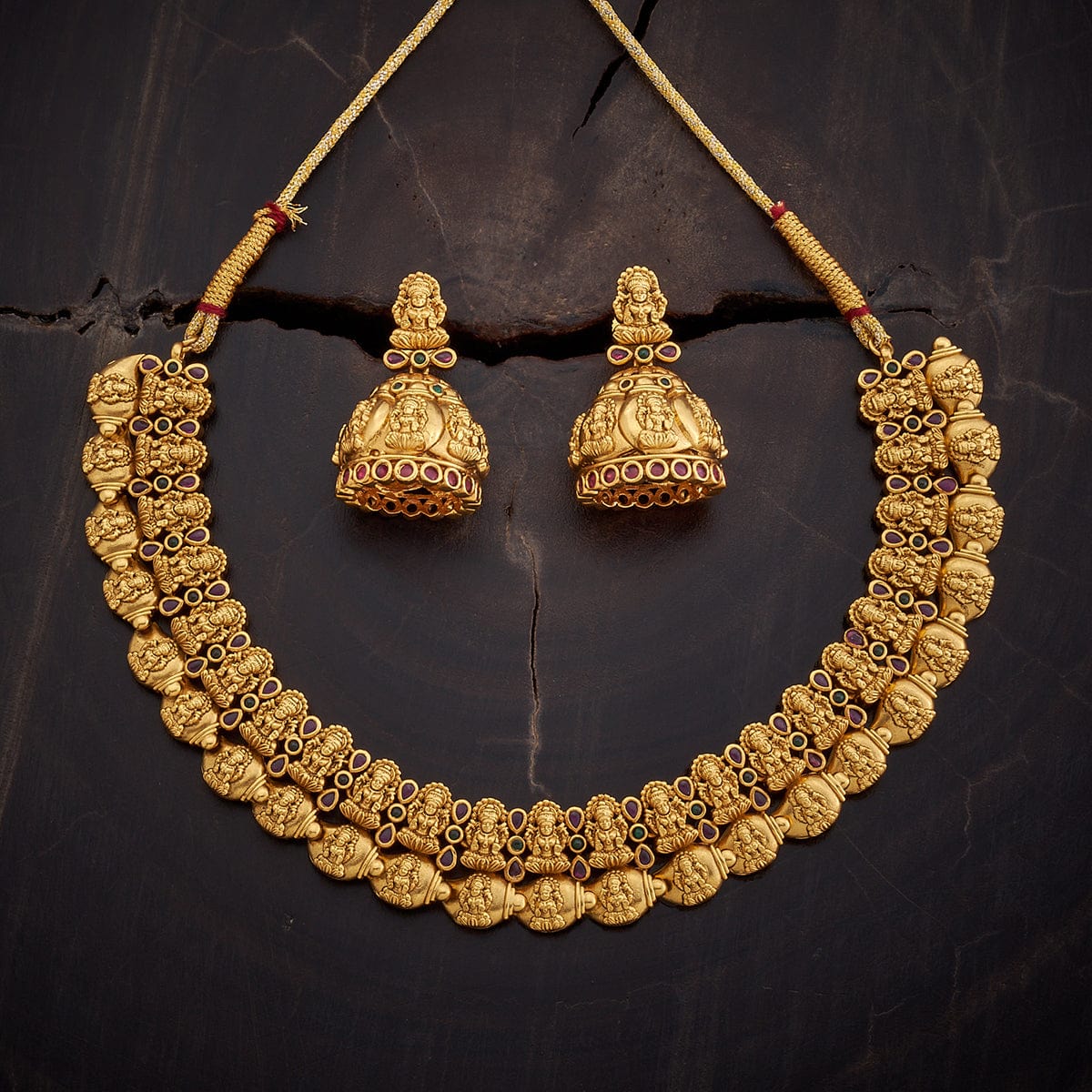 Kushal's Fashion Jewellery - ~Style Id: 157681~ Alluring Antique Earrings  that will add a charm to your festive 'fits✨ Relish in the beauty of  Chandbali designs and many more only at kushals.com