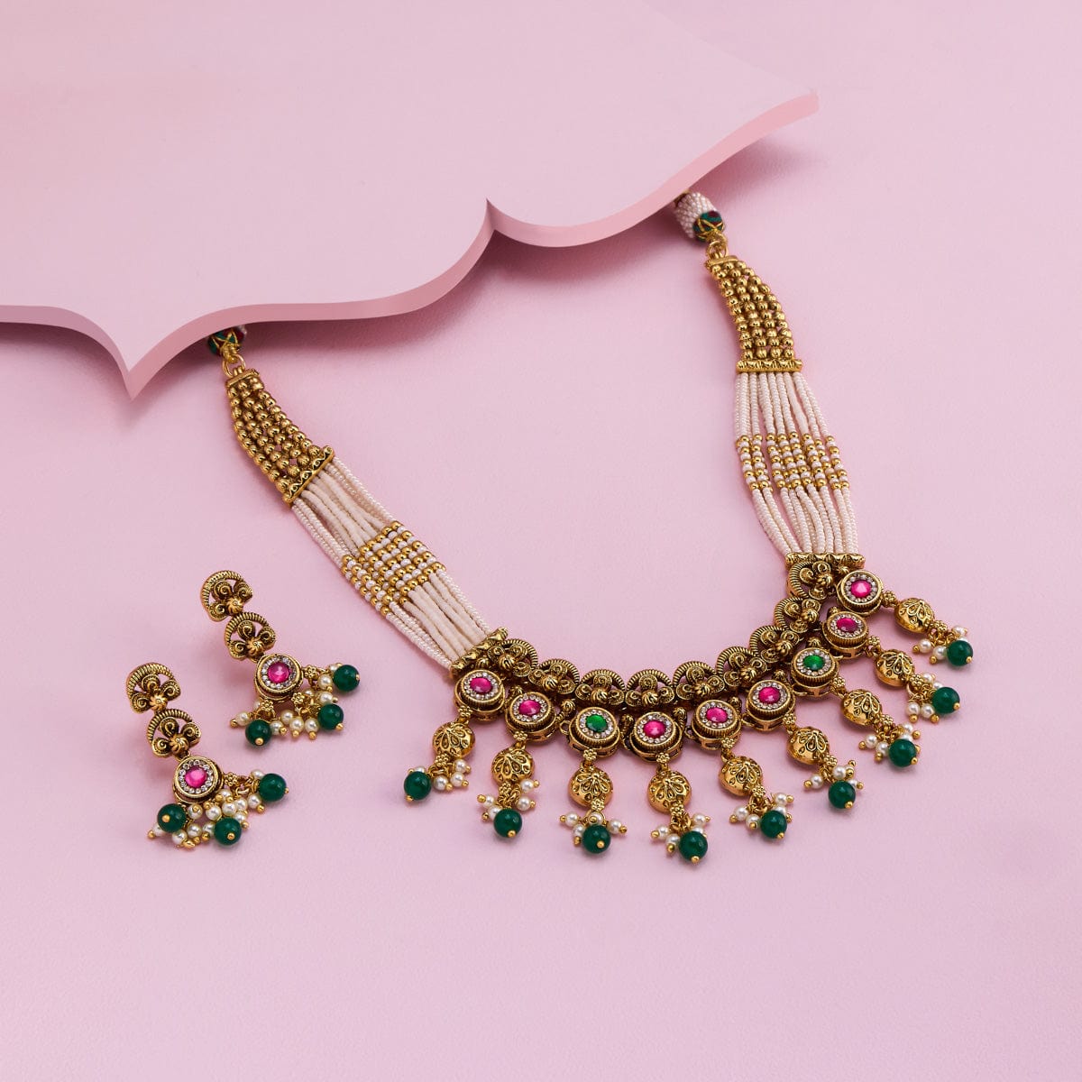 Antique Necklace Antique Necklace 181026