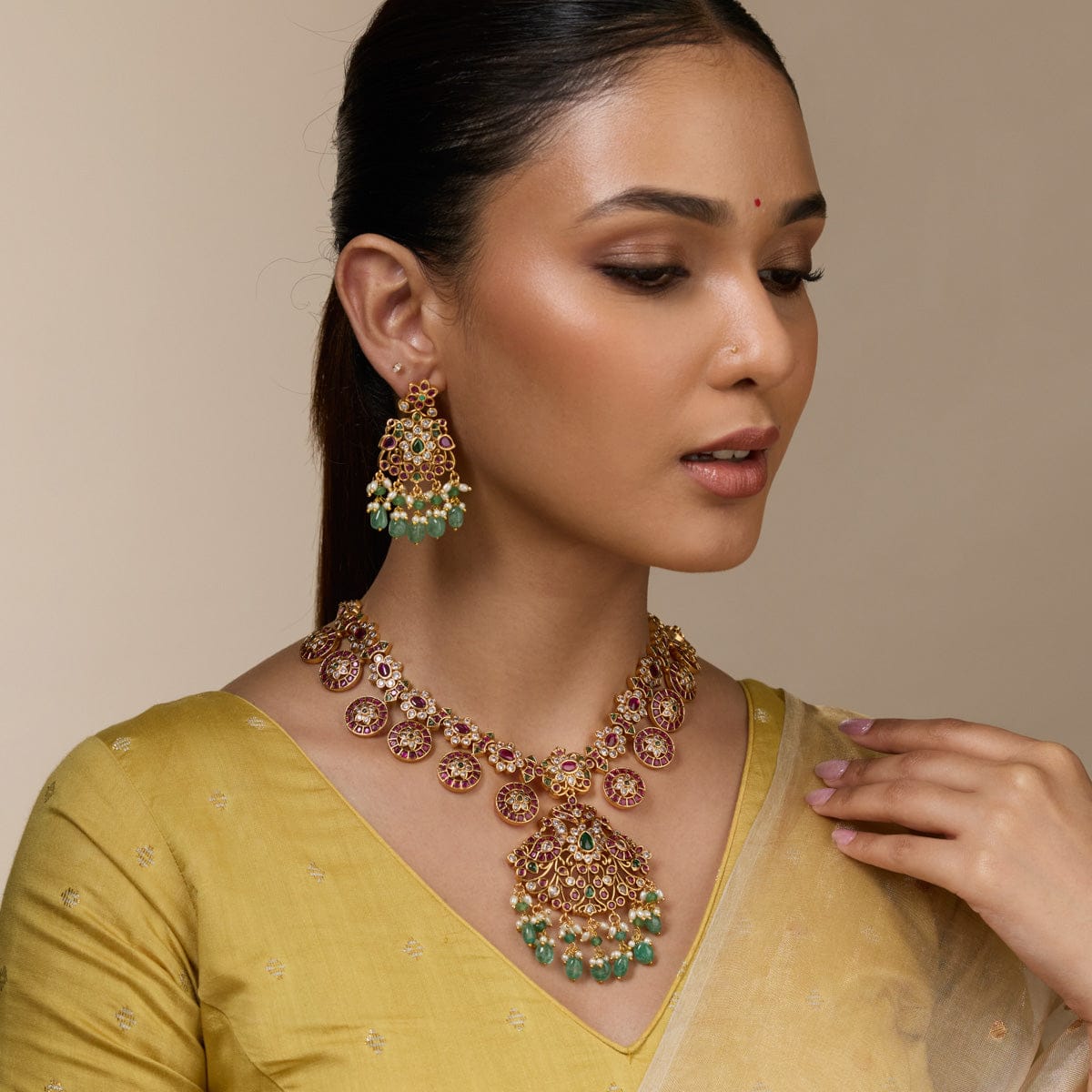 Antique Necklace Antique Necklace Changeable P 190394