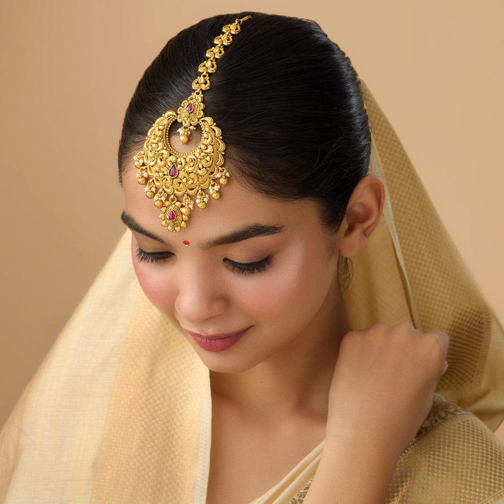 Mang Tika Mangtika Pic Gold Mangtika New Gold Maang Tikka Designs