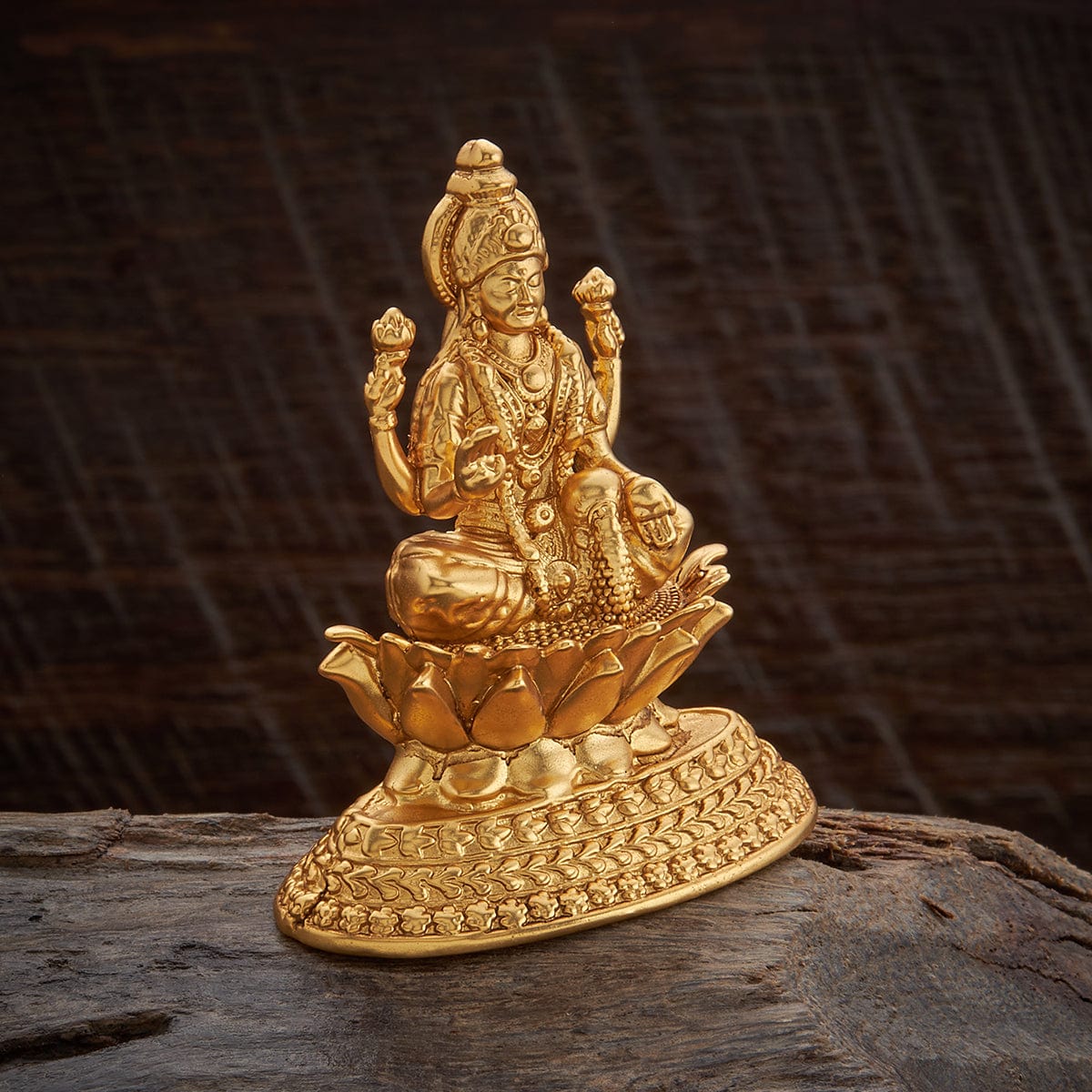 Buy Lakshmi Devi Idol/ Ammavaru/ Maha Lakshmi/ Goddess Lakshmi/ Gold Plated Lakshmi  Idol/ Puja Idol/ Gowri Devi/ One Gram Gold Idol Online in India - Etsy