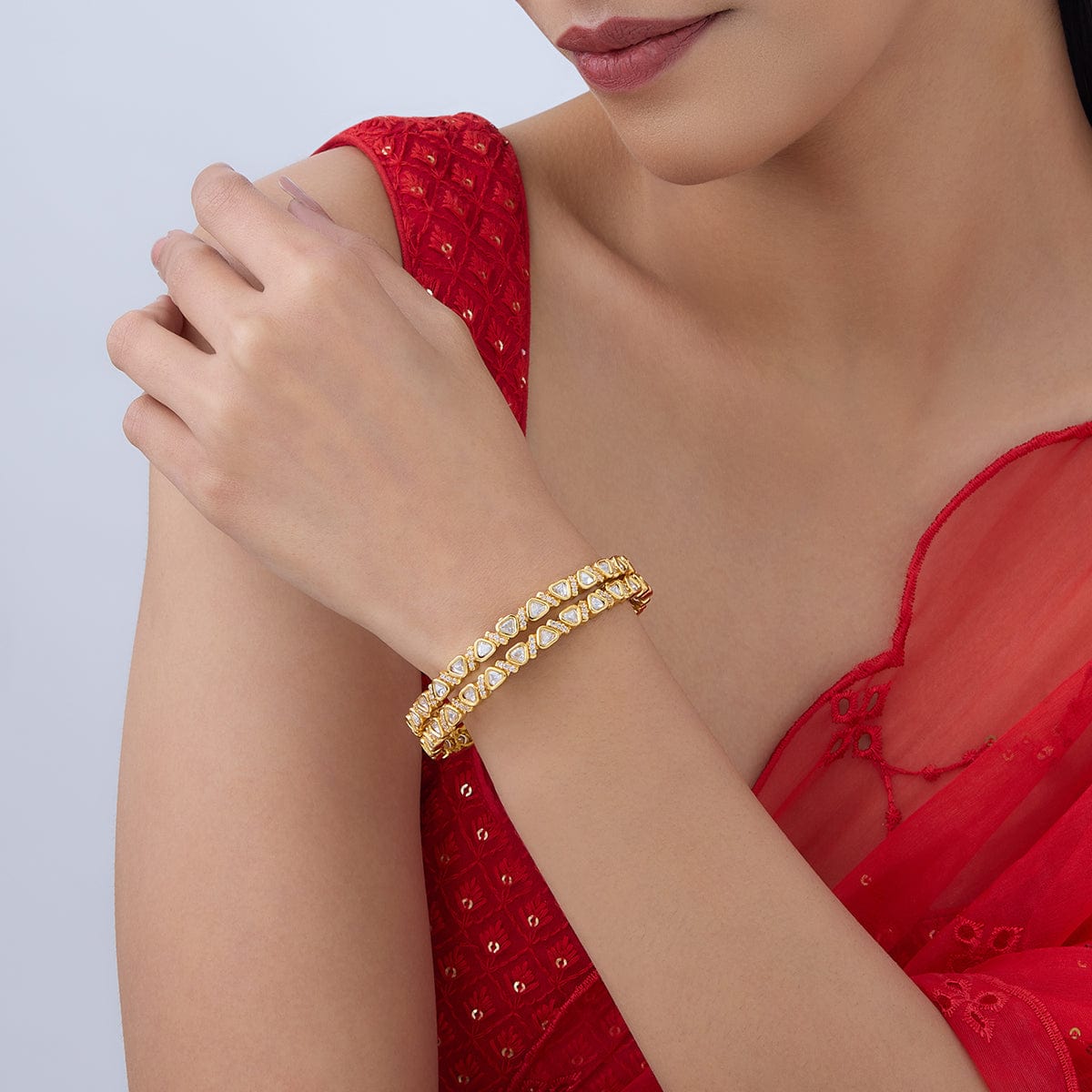 Kundan Bangle Kundan Bangle 166195