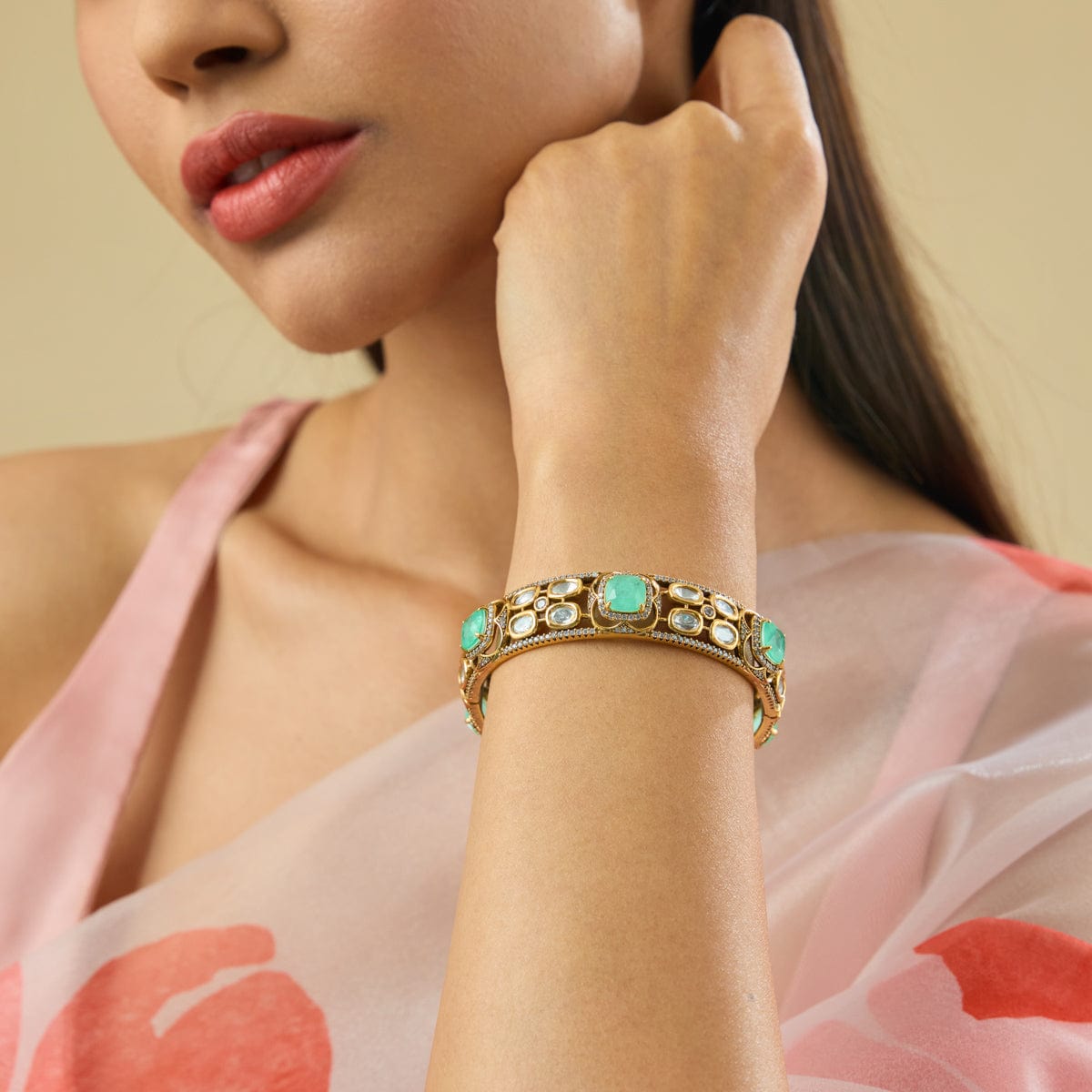 Kundan Bangle Kundan Bangle 181125