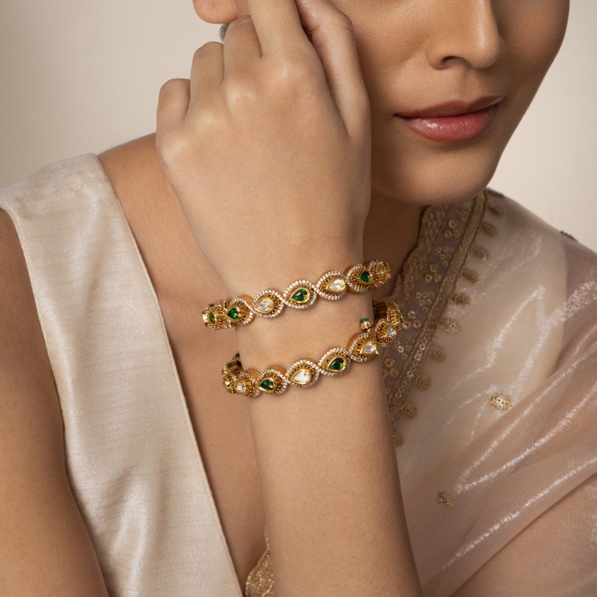 Kundan Bangle Kundan Bangle 187896