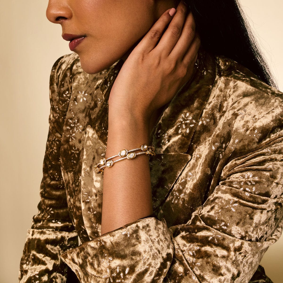 Kundan Bangle Kundan Bangle 193193