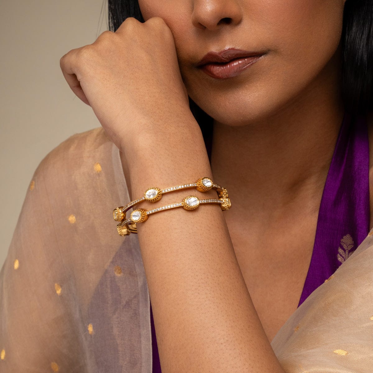 Kundan Bangle Kundan Bangle 193679
