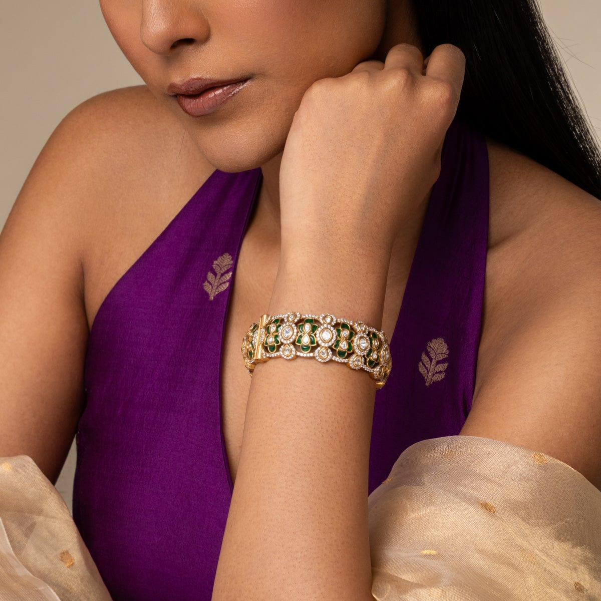 Kundan Bangle Kundan Bangle 193708
