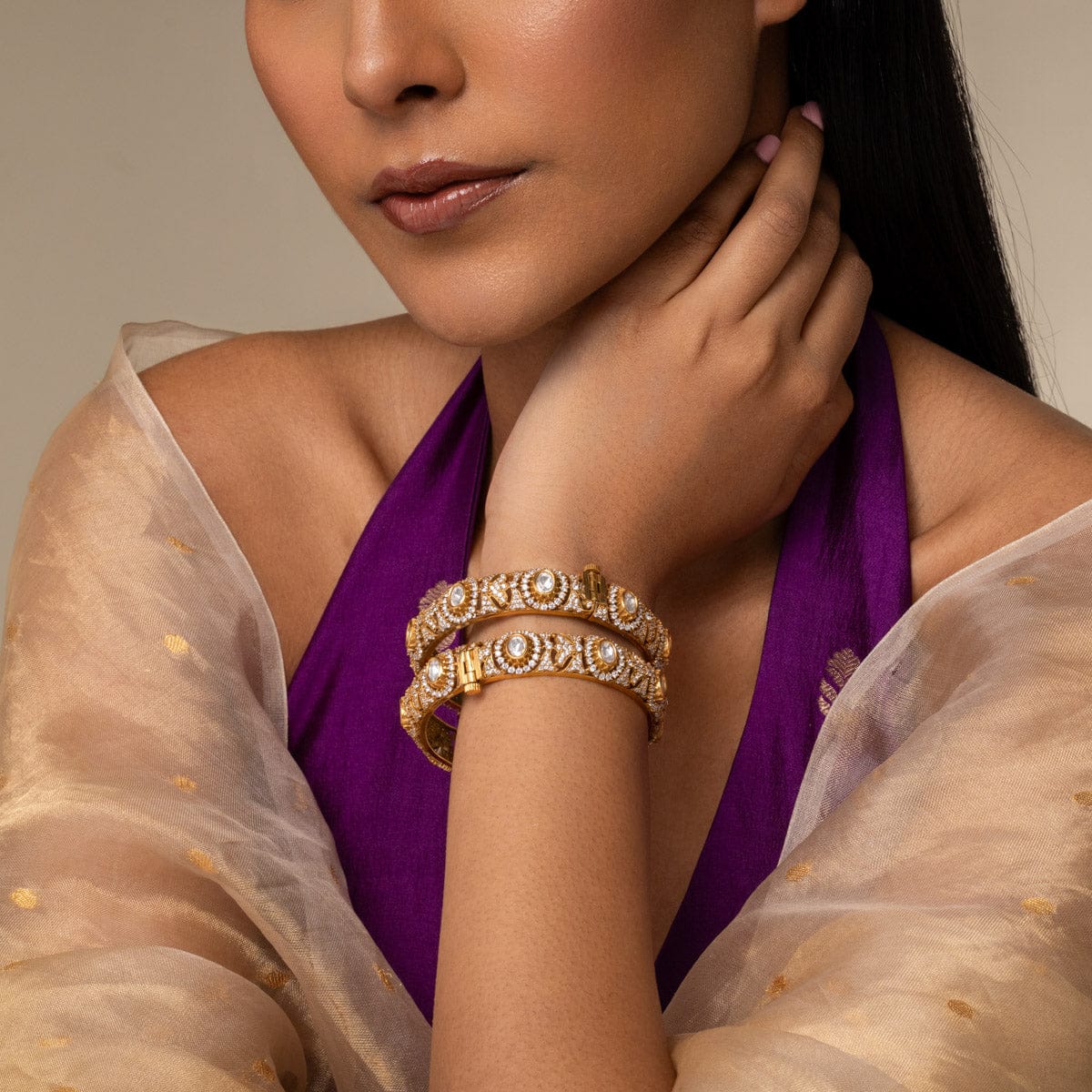 Kundan Bangle Kundan Bangle 193709