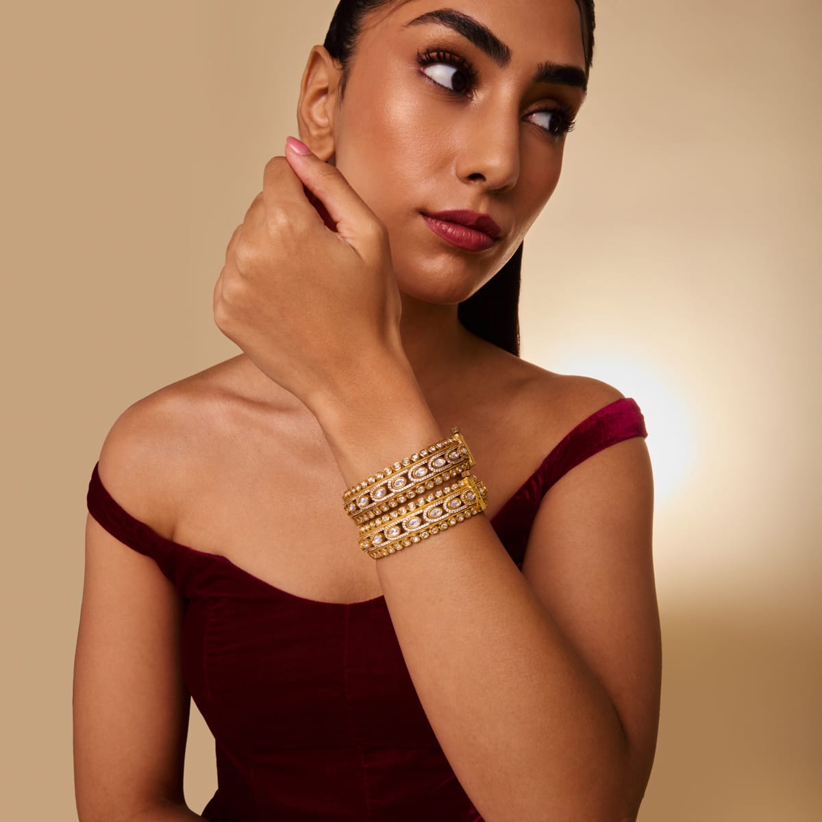 Kundan Bangle Kundan Bangle 202362