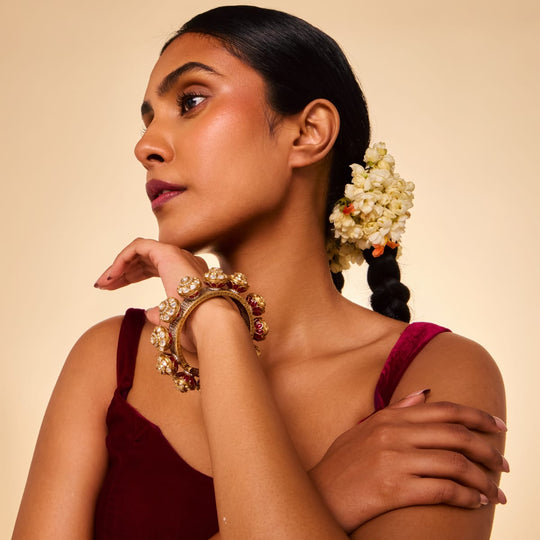Kundan Bangle Kundan Bangle 201191
