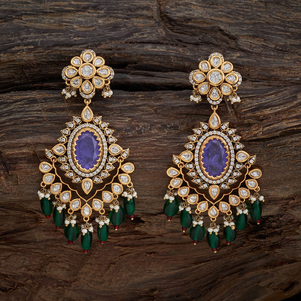 Kundan Earring Kundan Earring 164022