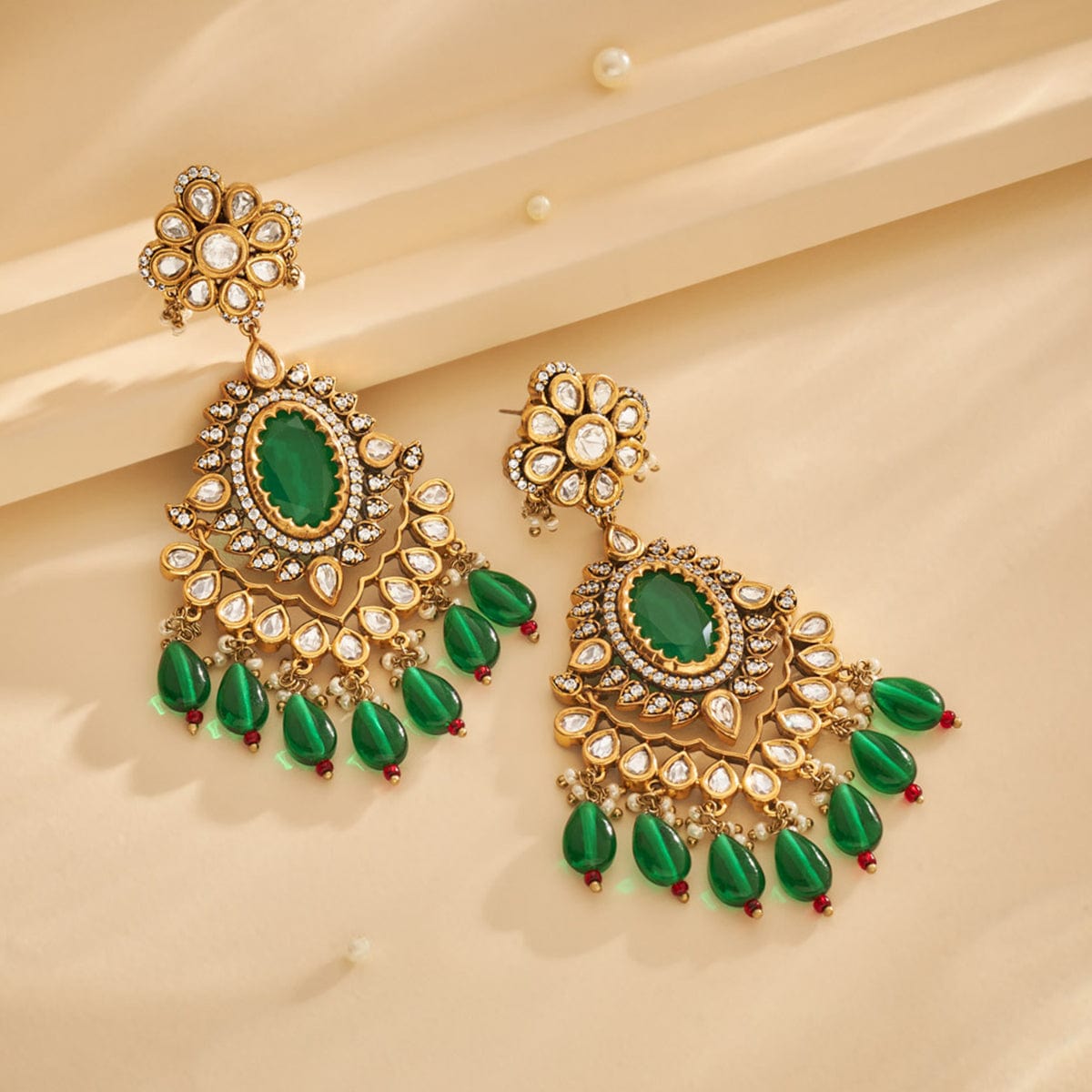 Kundan Earring Kundan Earring 164022