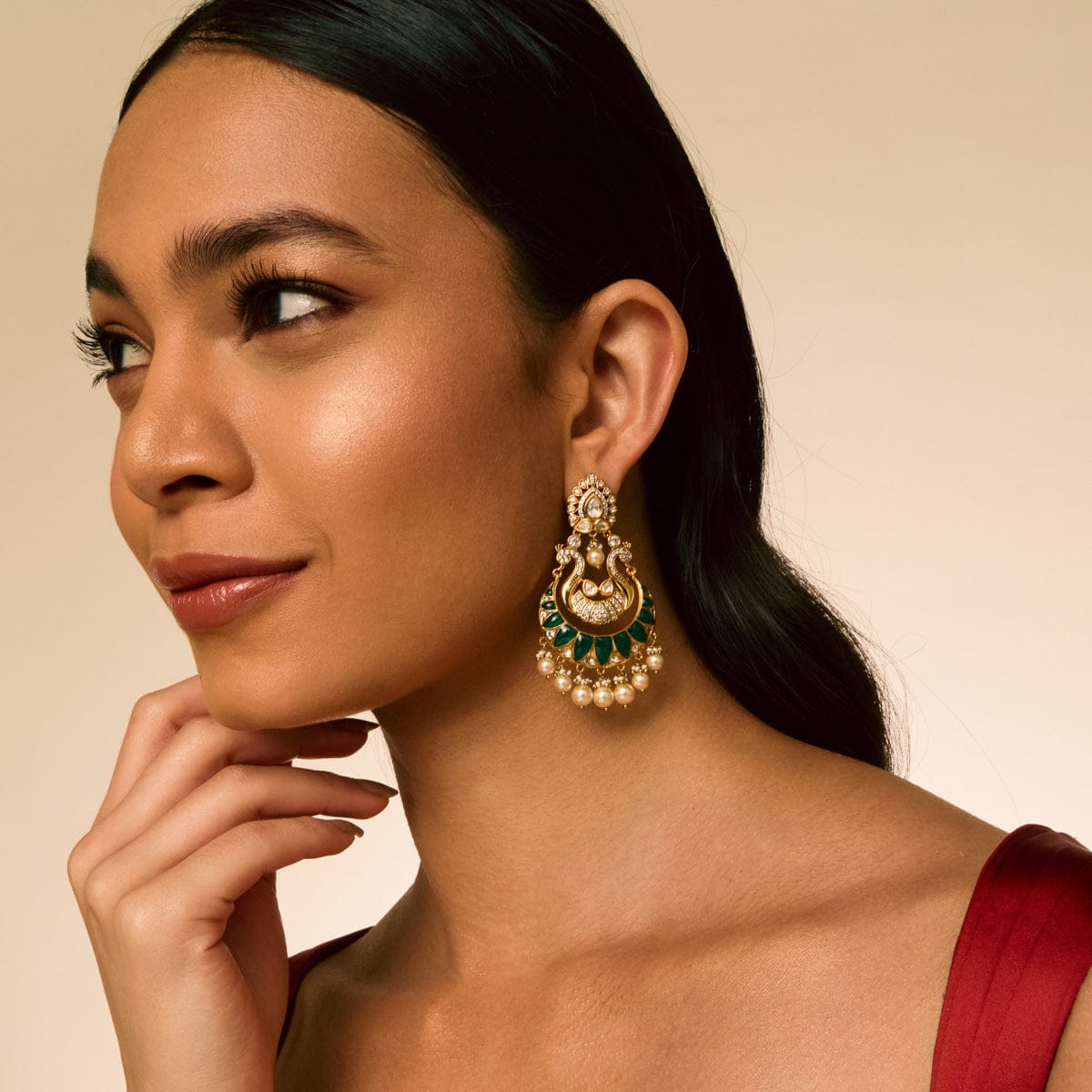 Kundan Earring Kundan Earring 187772