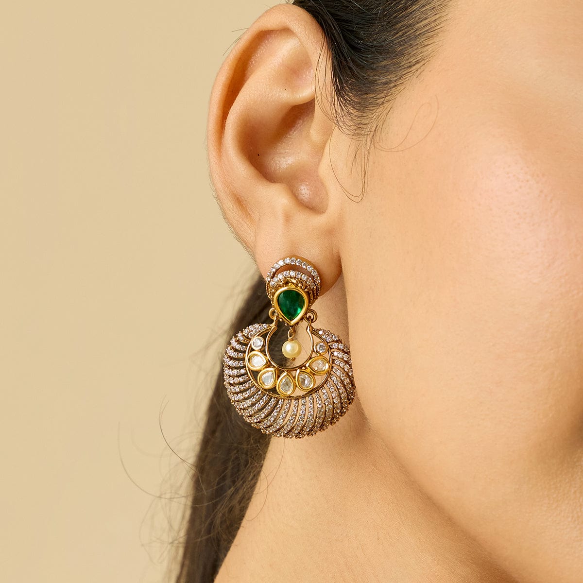 Kundan Earring Kundan Earring 187893