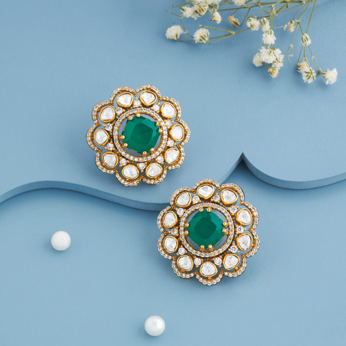 Kundan Earring Kundan Earring 187895