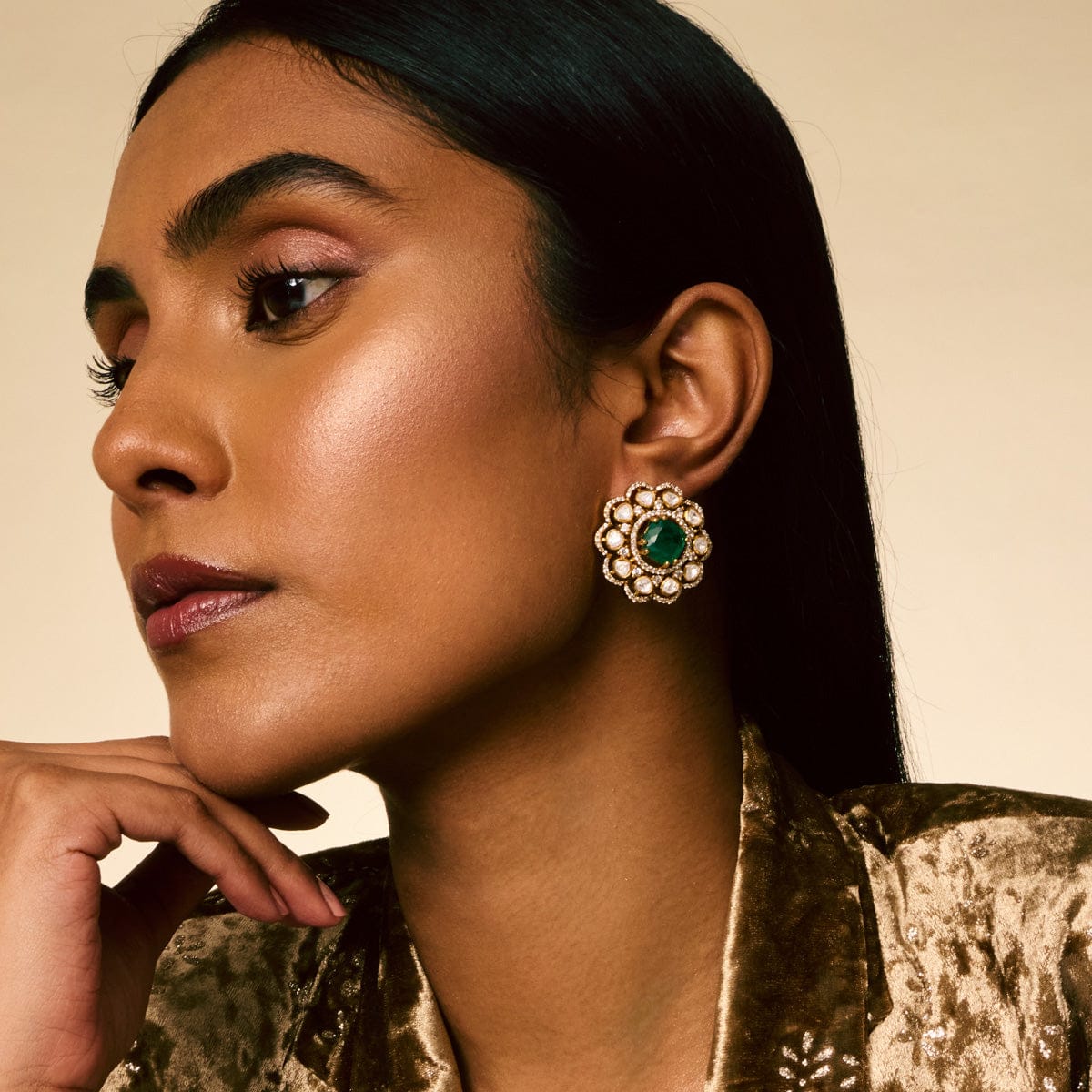 Kundan Earring Kundan Earring 187895