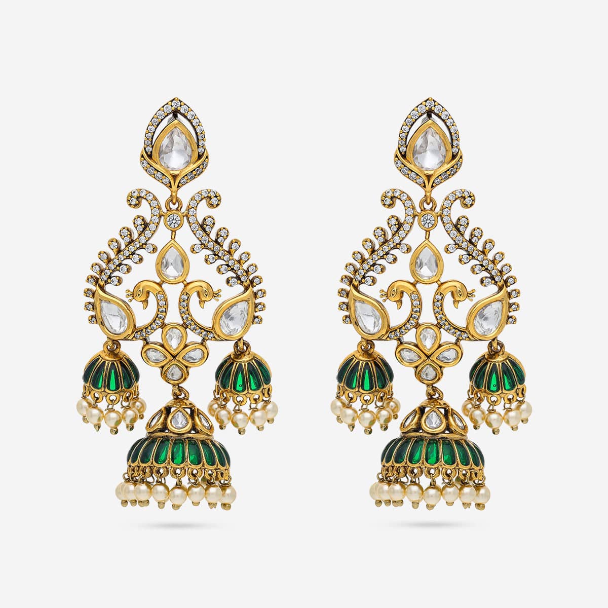 Kundan Earring Kundan Earring 195192