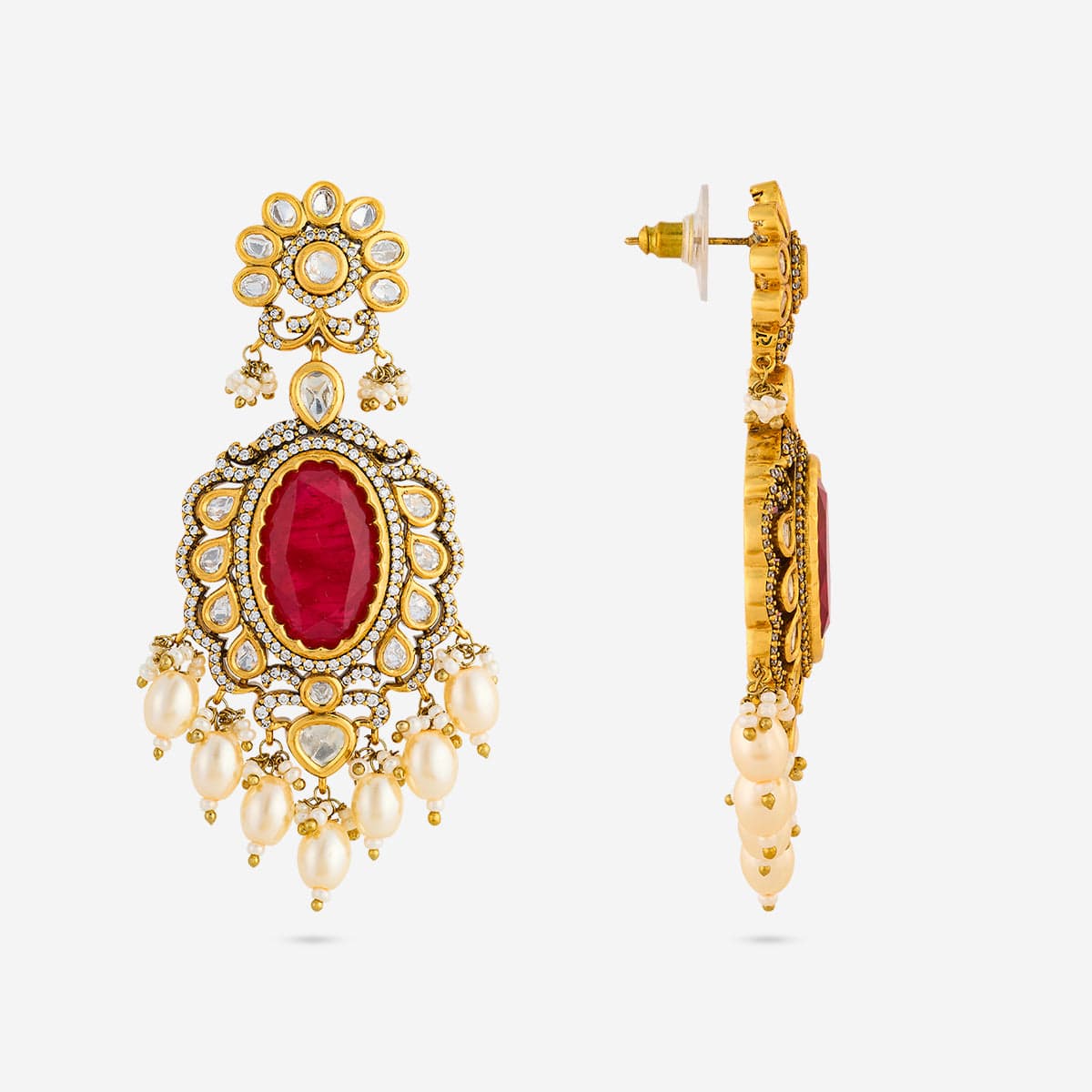 Kundan Earring Kundan Earring 164021