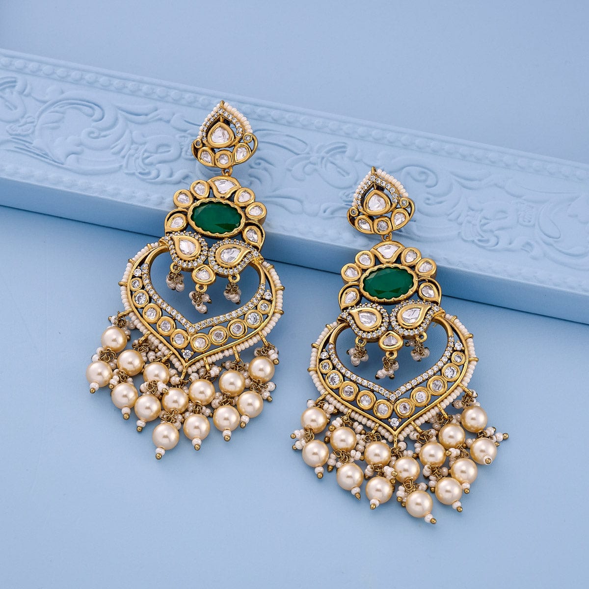 Kundan Earring Kundan Earring 164028