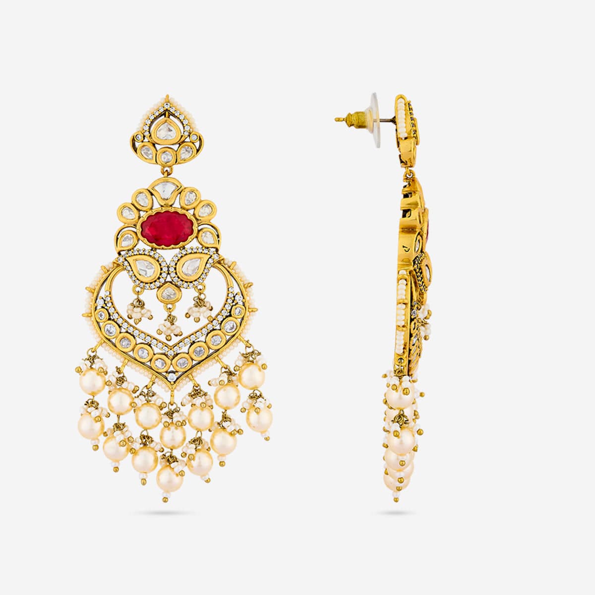 Kundan Earring Kundan Earring 164028