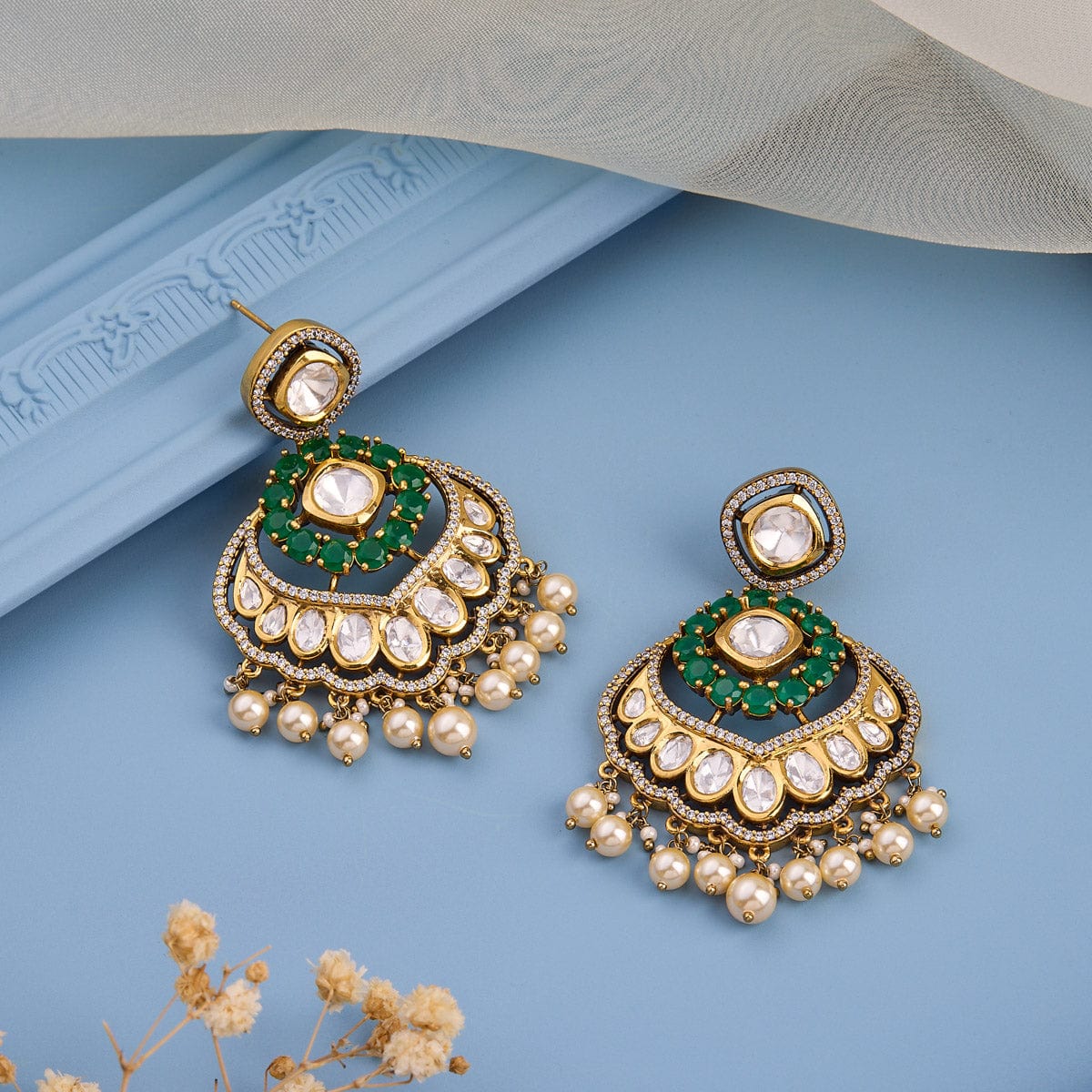 Kundan Earring Kundan Earring 174042