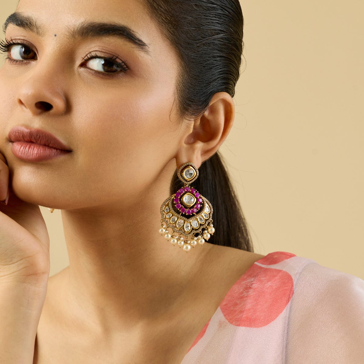 Kundan Earring Kundan Earring 174042