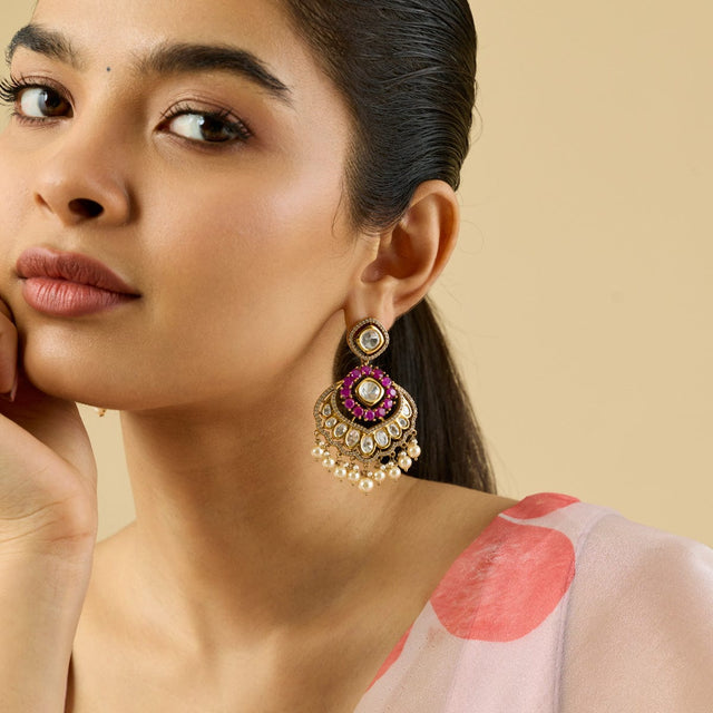 Kundan Earring Kundan Earring 174042