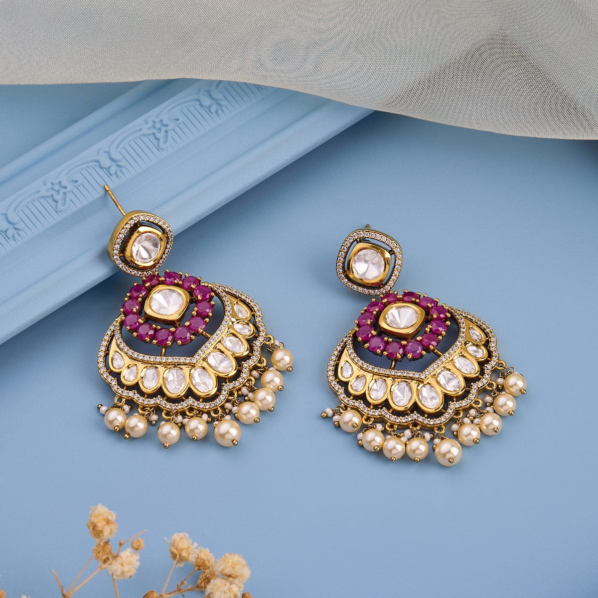 Kundan Earring Kundan Earring 174042