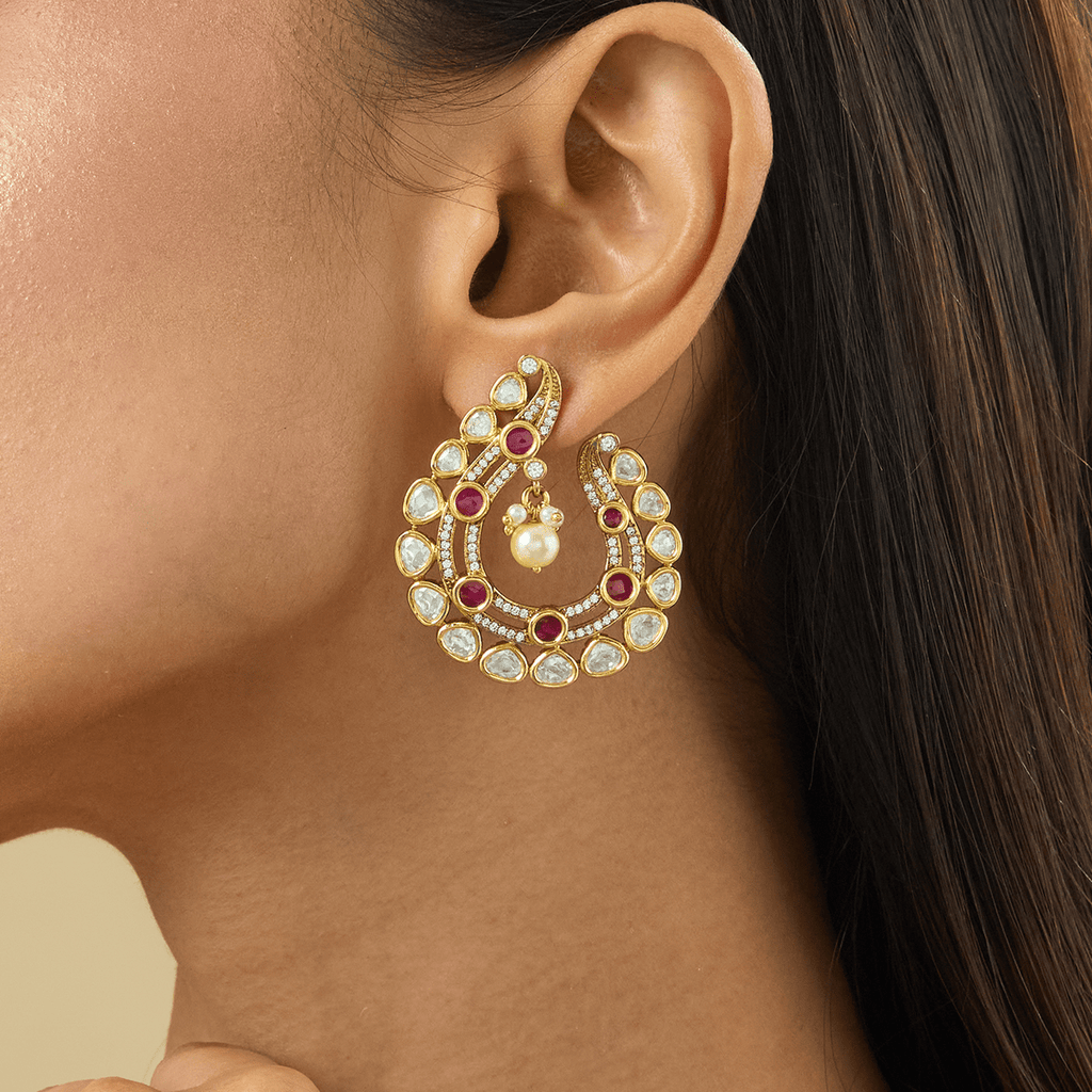 Kundan Earring Kundan Earring 181640